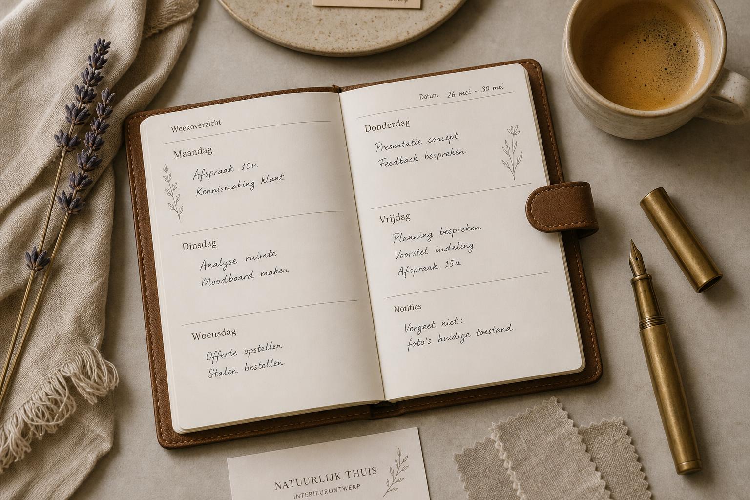Notitieboek & kalender